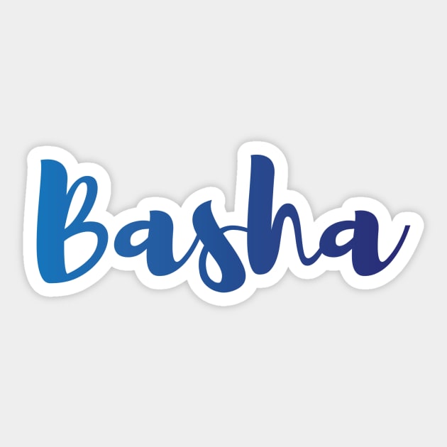 Basha Sticker by ampp